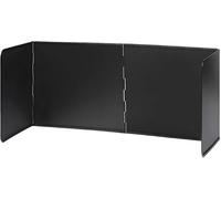 Plaque Anti Projection Cuisine 4 Côtés Pliable Outil de Cuisson Anti-éclaboussures Protection Projection Cuisson Contre Les Éclaboussures D'huile pour Carter D'huile Poêle à Frire Black(30*76*40cm)