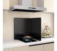 Plaque Anti Projection Cuisine Garde à éclaboussures De Poêle Pliable - Grande - Taille, Huile - Résistante Et Facile - Propre, Idéale Pour Toutes Les Tables De Cuisson, Gardez Votre Cui(Size:50*50cm)