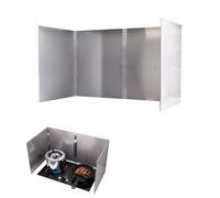 Plaque Anti Projection Cuisine Garde éclaboussante En Acier En Acier Inoxydable Pour La Cuisine De Cuisine, Pliage Des éclaboussures Pour Les Outils De Cuisson Des écrans éclaboussant(Size:40*80*40cm)