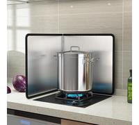 Plaque Anti Projection Cuisine Poêle Portable, Protection Contre Les éclaboussures De Graisse, Déflecteur D'huile En Acier Inoxydable Pour Maille Fine, Protection Contre Les éclaboussure(Size:50*50cm)