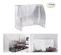 Plaque Anti-projections - Aluminium - 120 x 50 cm - 2 pièces