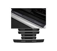 Plaque Anti-Rayures revêtement Coffre Autocollants de Protection pour seuil de Porte de Voiture, Autocollants de Protection pour Pare-Choc de Coffre de pour Toyota pour Sienna 2015 - 2021(5pcs)