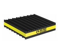 Plaque anti-vibrations - Dimensions : 101 x 101 x 22,2 mm
