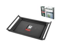 Plaque Antiadhésive Efficace 35 (Cm 28x24) Noir Pinti Inox