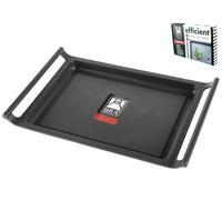 Plaque Antiadhésive Efficace 45 (Cm 34x25) Noir Pinti Inox