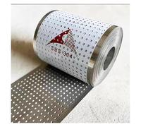 Plaque antivol pour balcon, diamètre du trou 8 mm, plaque décorative en maille en acier inoxydable 304 perforée (67 x 110 cm)