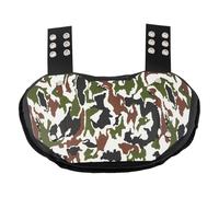 Plaque arrière de football | Football professionnel pour enfants arrière | Coussinets sur le bas du dos, protection arrière arrière avec sangle en nylon réglable pour le sport de bé