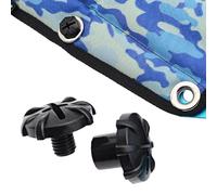 Plaque arrière de plongée, accessoires de plaque arrière, kit de fixation à vis, design coussin et installation facile, équipement de plongée sous-marin robuste pour la famille et les amis