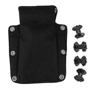 Plaque arrière de plongée sous-Marine Robuste équipement de Stockage de matériel de Rangement de Plaque arrière de plongée BCD avec vis pour Harnais(RD-808)