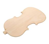 Plaque Arrière de Violon Inachevée 4/4 en Bois pour Luthier