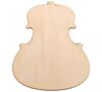 Plaque Arrière de Violon pour Luthier 4/4 en Bois | Panneau Brut, Courbes Polies à Main, Finition Personnalisable, pour Restauration et Fabrication D’instrument