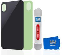 Plaque Arrière Verre Compatible Iphone Xs 5.8 Pouces (Gris Sidéral) Avec Kit D'outils Inclus