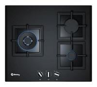 Plaque au gaz Balay 3ETG663HB. 60 cm 60 cm Verre 3 Feu à gaz Noir
