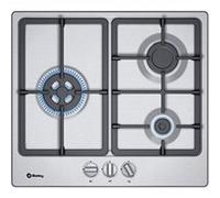 Plaque au gaz 3ETX563HB 60 cm Gris