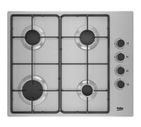 Beko HIGG 64103 SXN plaque Acier inoxydable Intégré 58 cm Gaz 4 zone(s)