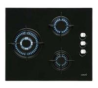 Plaque mixte Cata Plaque au gaz CI6021BK 60 cm 3 Feu à gaz Noir