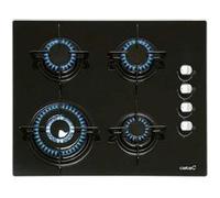 Cata Plaque au gaz CI631BK 60 cm 4 feux Triple couronne 8 kW