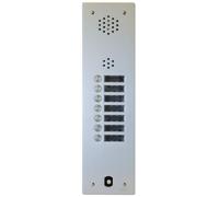 Plaque Audio Alu 7 Bp 2 Voice Complete - Urmet Série A83 A83/107M