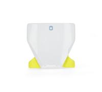 Acerbis Tableau Porte-Nombre Avant BIANCO2 Jaune Husqvarna FC 250 2019-2022