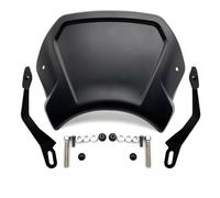 Plaque Avant De Moto, Pare-Brise, Déflecteur De Vent pour Yamaha XSR700 2016-2022, XSR 700 XTRIBUTE 19-21, XSR900 16-21 Pare-Brise Déflecteurs(Noir,700)