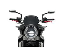 Plaque avant en ABS Puig pour Honda CB1000R NEO SPORTS CAFE, entre autres Noir