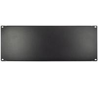 Inter-Tech 88887271 Plaque d'étagère rack 4U, Noir, 177x483x16mm, Kit de montage inclus, Code SH 85389099