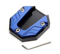 Plaque béquille pour Trekking 4.0 2019 (Blue) | Compatible avec Haibike Trekking 4.0 2019 Aluminium CNC Installation facile Remplacement direct Antidérapant Durable Léger
