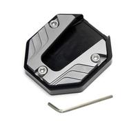 Plaque béquille pour Trekking 4.0 2019 (Silver) | Compatible avec Haibike Trekking 4.0 2019 Aluminium CNC Installation facile Remplacement direct Antidérapant Durable Léger