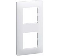Plaque blanche 4 postes Essensya