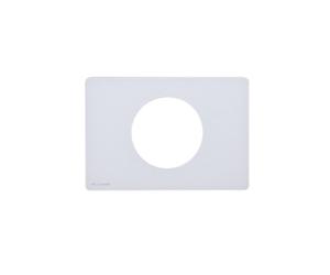 Plaque Blanche One Compatible Schneider Odace 1 Module - COMELIT ONE/PW/SO1