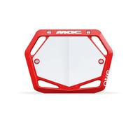 Plaque BMX mini Mac Components Rouge