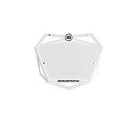 Plaque BMX Stay Strong Pro Blanc