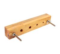 Plaque Bois Perforée Beige Instrument Poinçonnage Pour