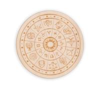 Plaque bois Signe astrologique | Support de pratique | Camille Ambiance Nature