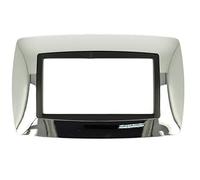 Plaque bombes 4 m 4 places modules compatibles avec Bticino Living Internationall pour boîte 504 (chrome brillant)