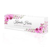 Plaque bureau personnalisable, Plaque de Nom Personnalisée de Bureau en acrylique, Plaque nominative bureau, Cadeaux de bureau pour manager, patron, collègue, enseignant, employés