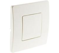 Plaque cache boîte 80x80m Venus - blanc - Zenitech Blanc G
