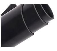 Plaque Caoutchouc Néoprène 50x50cm Noire Découpable pour Joints | Découper facilement pour créer des joints, protections et supports Adaptée aux travaux de bricolage(5mm thick)