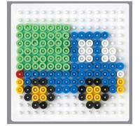 Plaque Hama Midi - carré petit modèle - HAMA - Jouet créatif - Blanc - Mixte - A partir de 5 ans