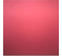 Plaque Carrée en Aluminium Anodisé 100x100mm Double Face for Gravure machine, 1pc(Red,1.0x100x100mm)