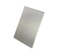 Plaque carrée polie en acier inoxydable 304, longueur 100-300 mm, bande de tôle fine for décoration(100x300x1mm)