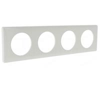 plaque céliane 4 postes blanc