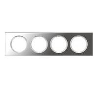 Plaque Céliane - 4 postes - Verre Miroir G