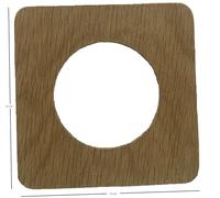 Plaque Celiane Bois chêne - 1 poste