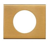 Legrand Plaque de finition Céliane Métal 1 poste Bronze doré