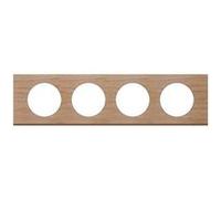 Plaque Céliane Chêne Blanchi - 4 postes G