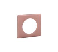 Legrand 066761 Plaque Céliane Poudré, 1 Poste, Finition Vieux Rose