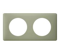 LEGRAND Celiane Plaque de finition 2 postes grès