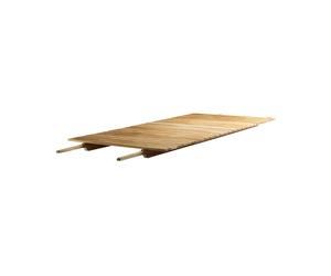 Plaque centrale M4 Sammen L WxHxD 185x8.1x90cm