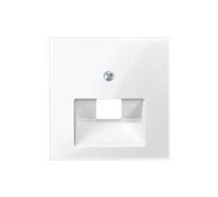 Plaque Centrale Merten P. Insert Uae,1 P System M Blanc Polaire Brillant